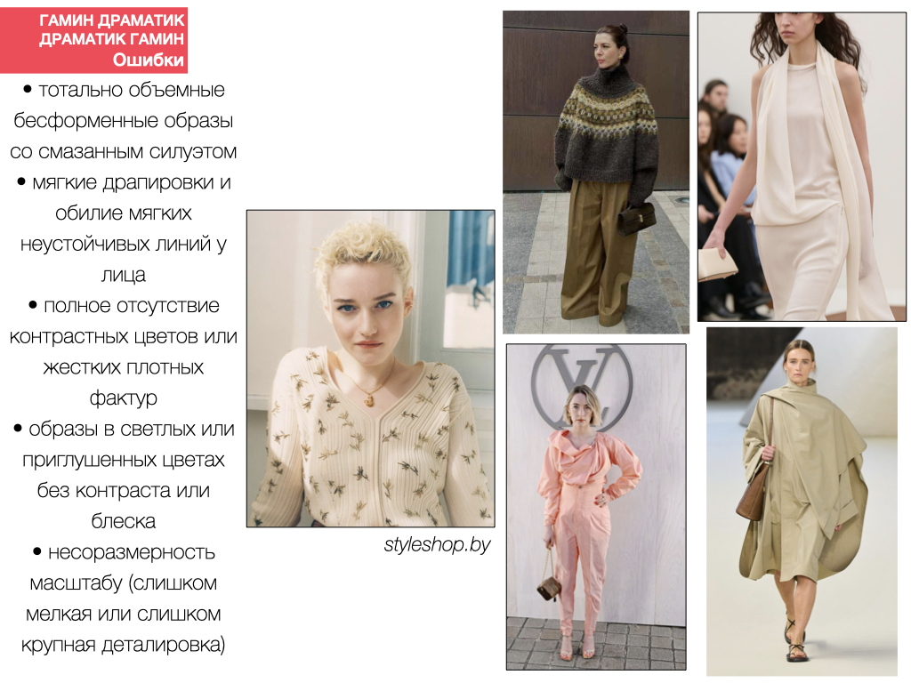 ошибки в образах Драматика гамина